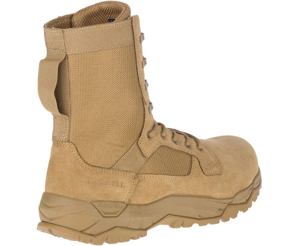 Kozaki Merrell Damskie Khaki - Mqc 2 Tactical Wide Width - 840173-YCS